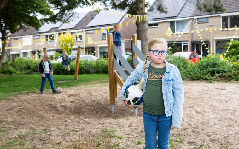 Lotte in de speeltuin