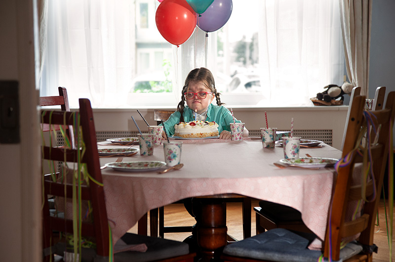 Foto: helft van gehandicapte kinderen wordt niet uitgenodigd voor een kinderfeestje, dit ervaart ook Robin Kanon © Ernst Coppejans   