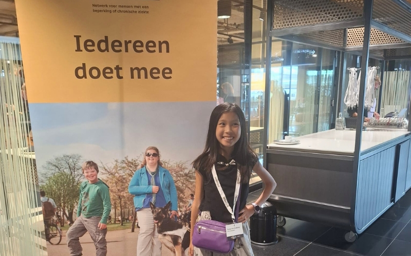 Yunqi op het congres 'Gewoon Gelijk' 