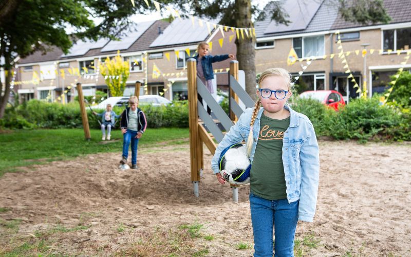 Lotte in de speeltuin