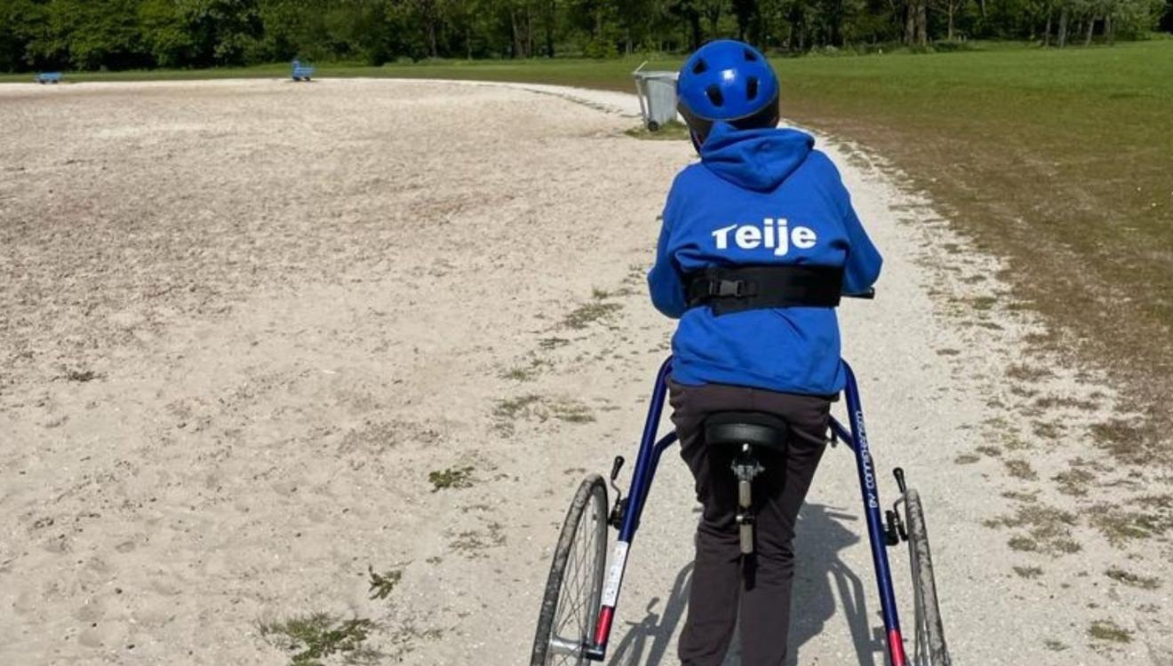 Teije op de runningframe