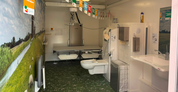 Mobiele Changing Places Toilet in Deventer