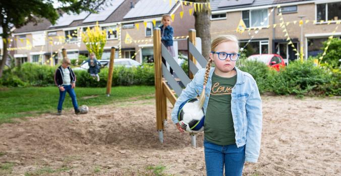 Lotte in de speeltuin