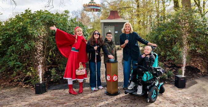 Opening van het Changing Places Toilet in de Efteling