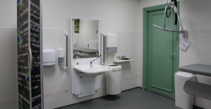 Changing Places Toilet in Paleis het Loo