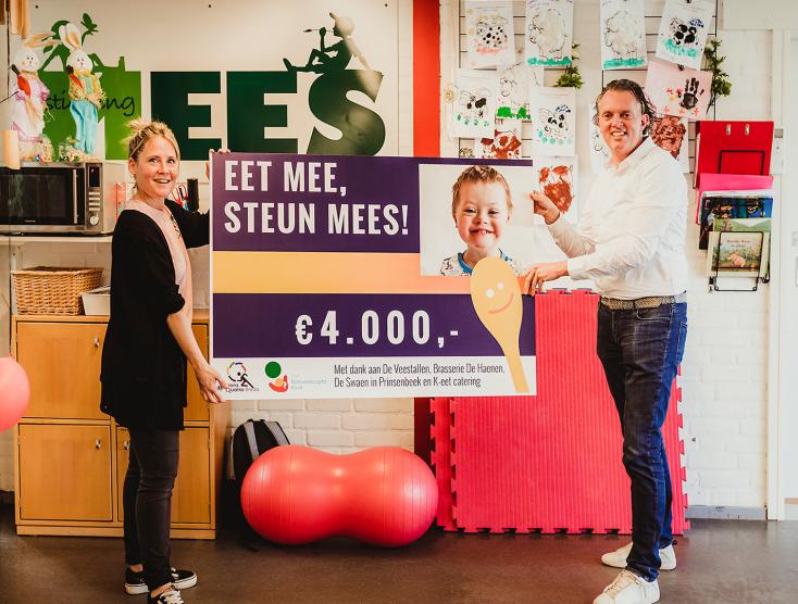 Restaurants halen geld op voor inclusieve speeltuin voor Stichting Mees