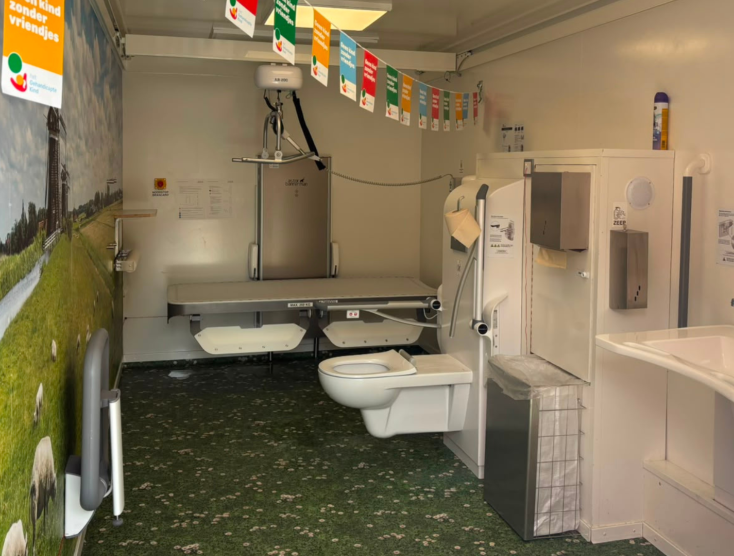 Mobiele Changing Places Toilet in Deventer