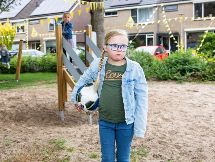 Lotte in de speeltuin