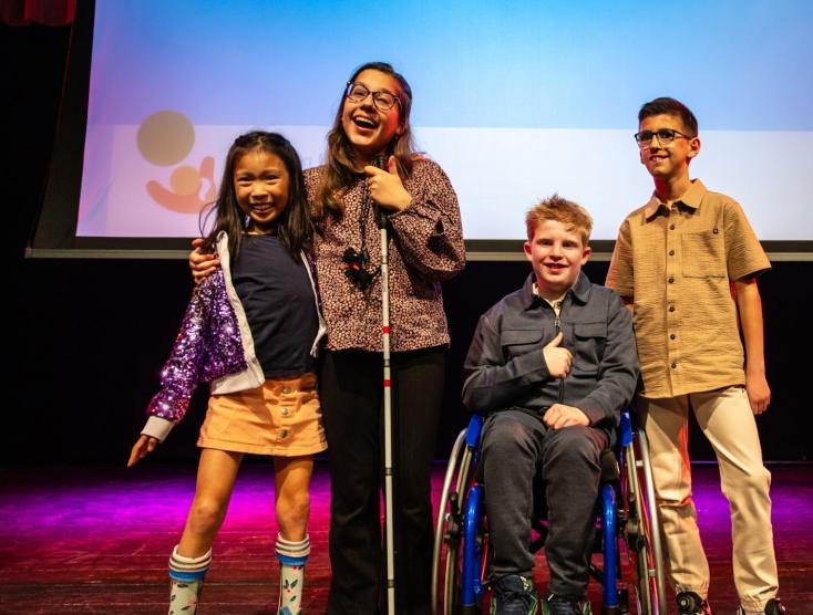 Nieuwe kinderambassadeurs 2025: Yunqi, Kirsty, Kick en Turan