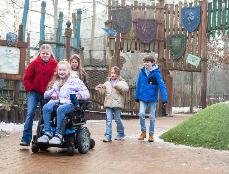 Kinderen in de Efteling