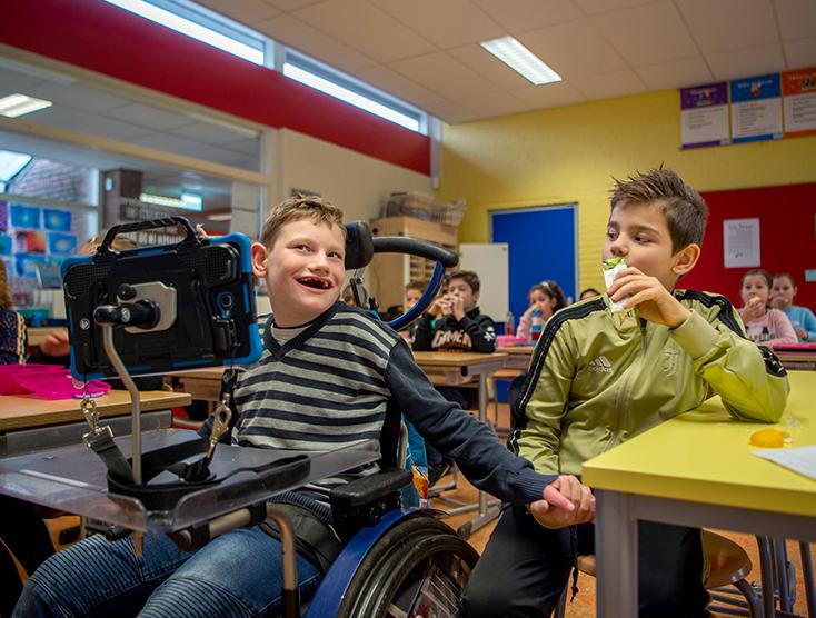 Een samen naar school klas