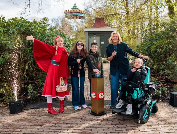 Opening van het Changing Places Toilet in de Efteling