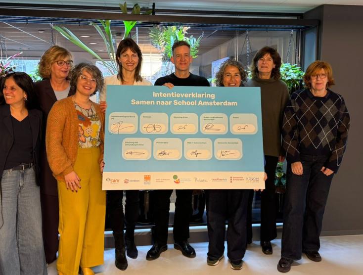 Samenwerkingsovereenkomst Samen naar School Amsterdam officieel getekend