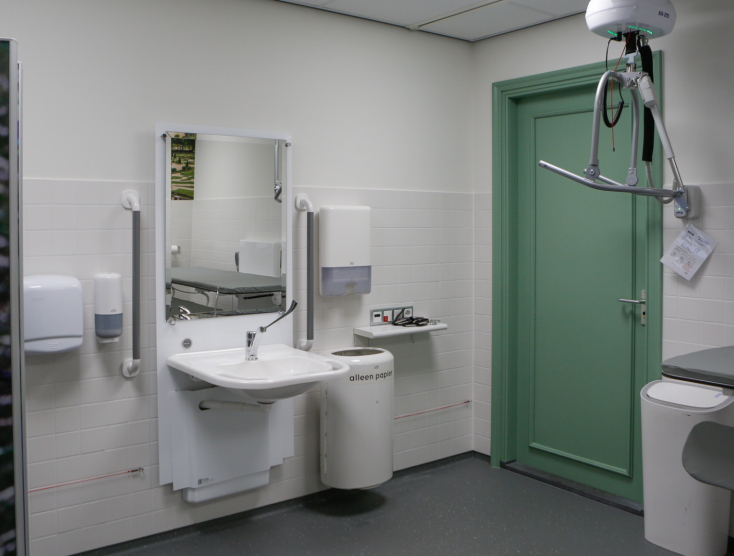 Changing Places Toilet in Paleis het Loo